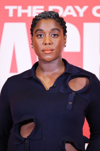 Lashana Lynch short afro hair